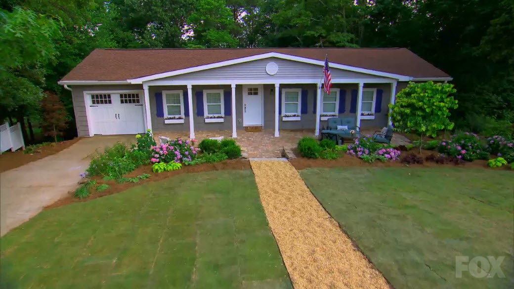 The home featured in the July 29th episode after renovation