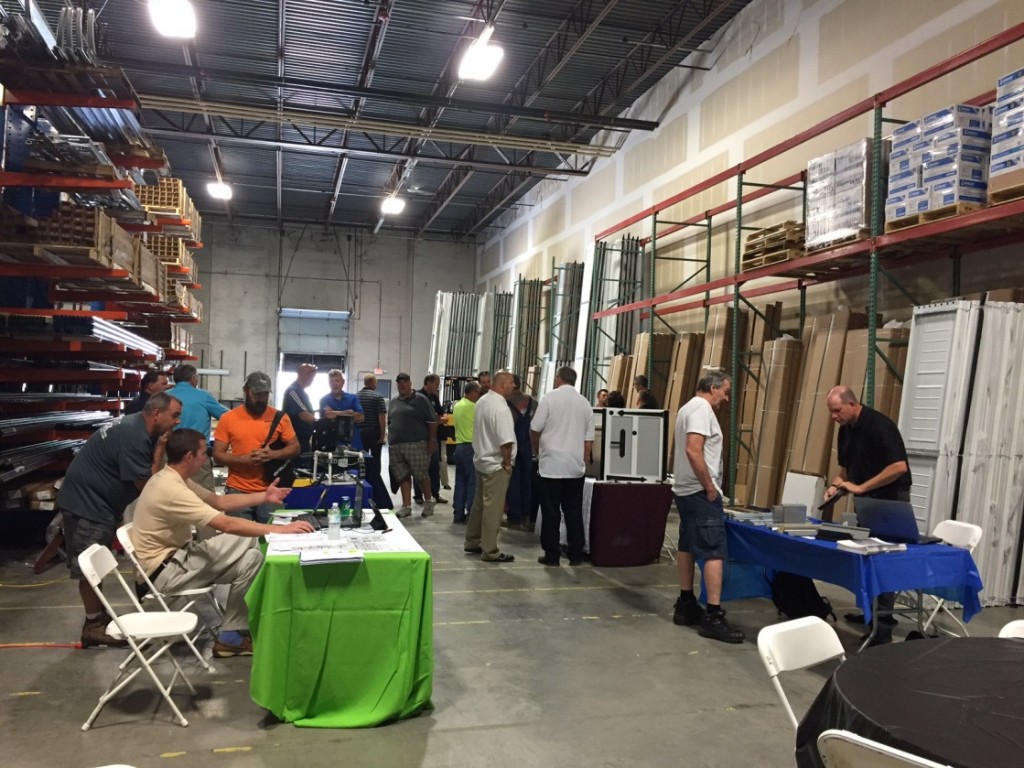 Dealers learned more about Amarr garage doors at our Open House in Kansas City on July 26, 2016.