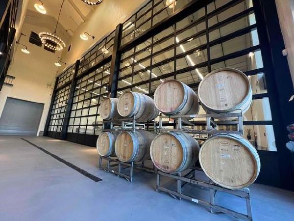 Wine barrels