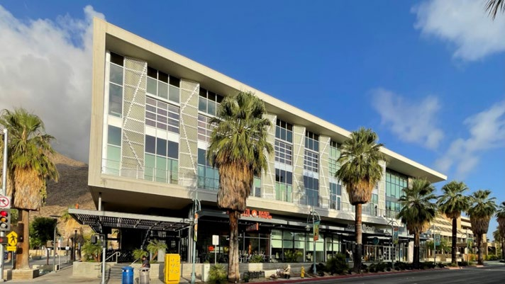 USCAP Interactive Learning Center exterior with mid-century modern design