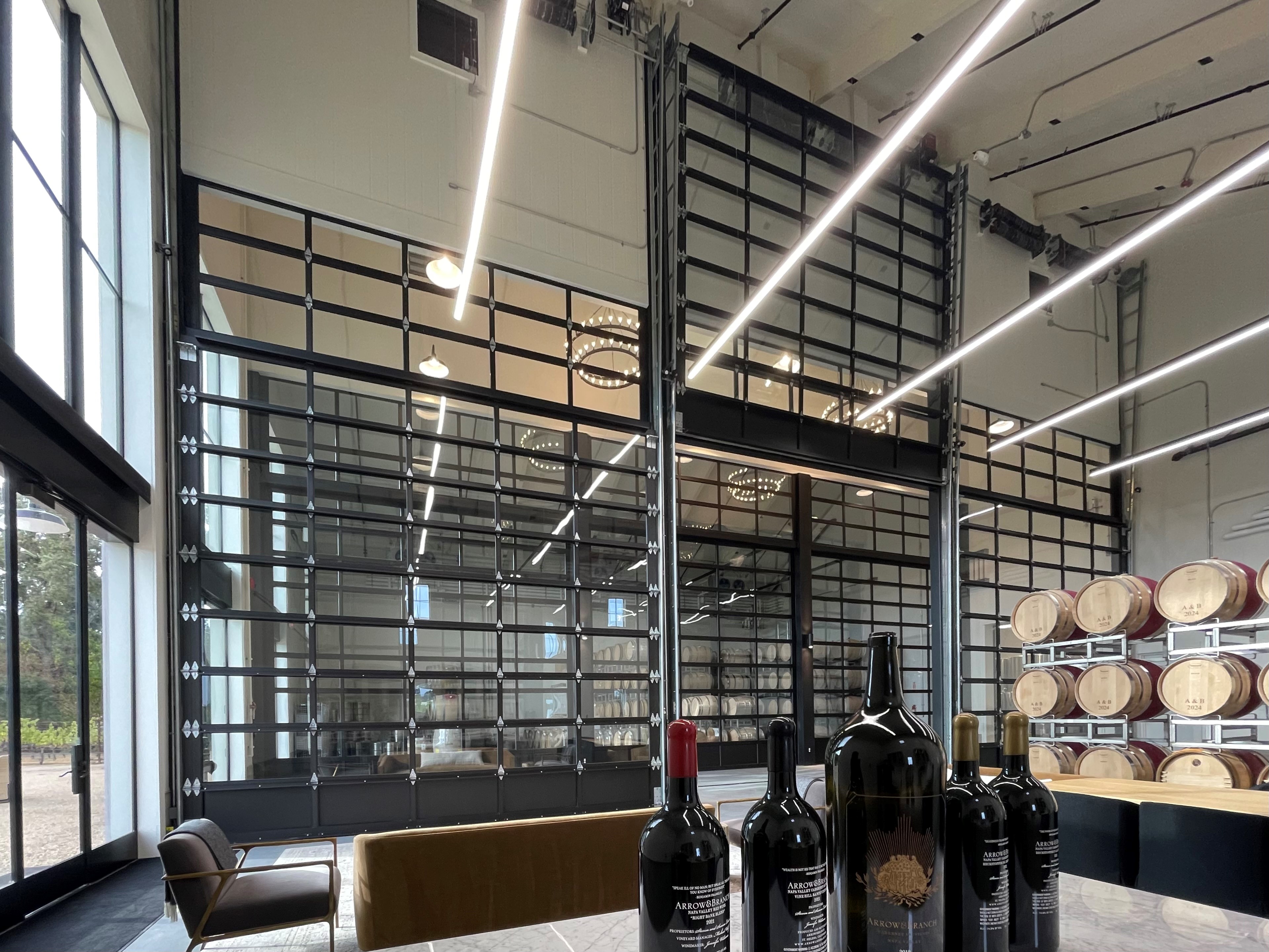 Arrow&Branch Estate Vineyard - Commercial Garage Door Case Study