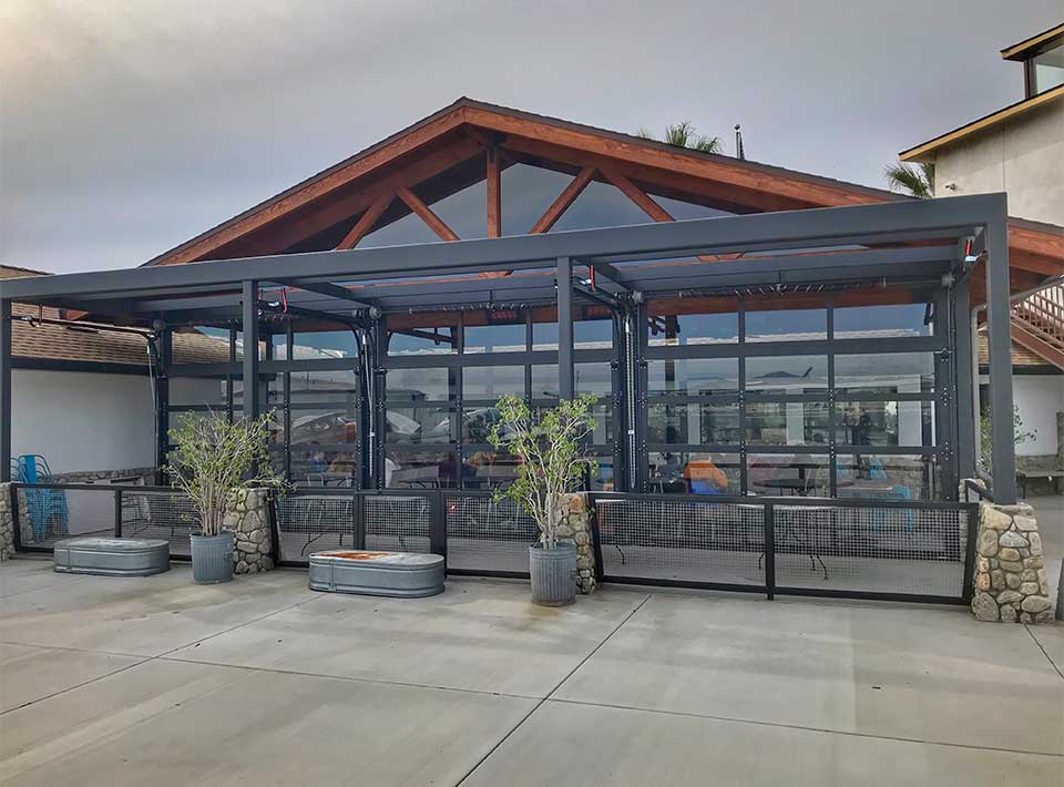 Maniac Mike’s Café- Commercial Garage Door Case Study