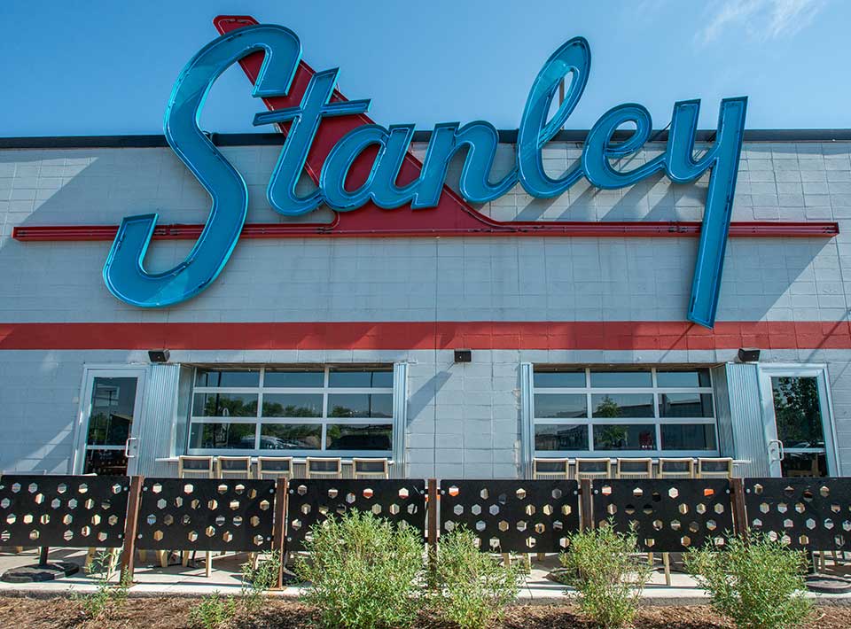 Stanley Marketplace-Commercial Garage Door Case Study