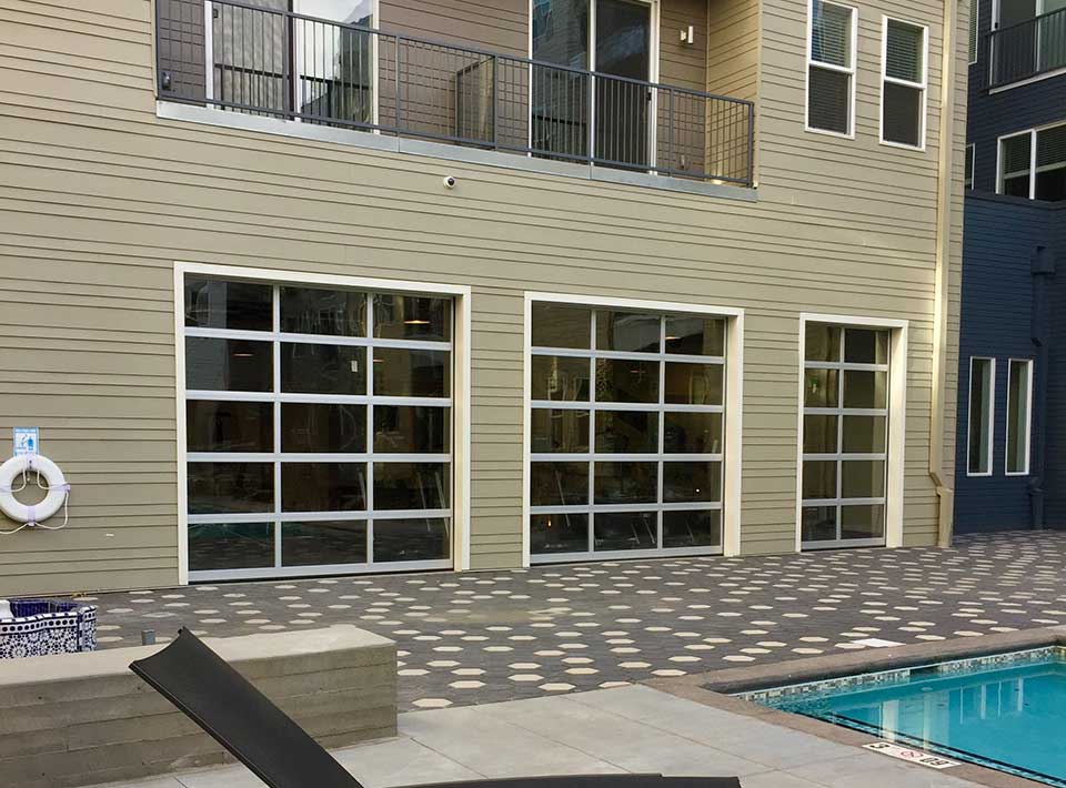 Dylan Apartments - Commercial Garage Door Case Study