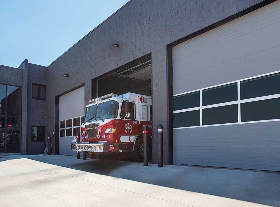 Commercial Garage Doors for Fire Departments