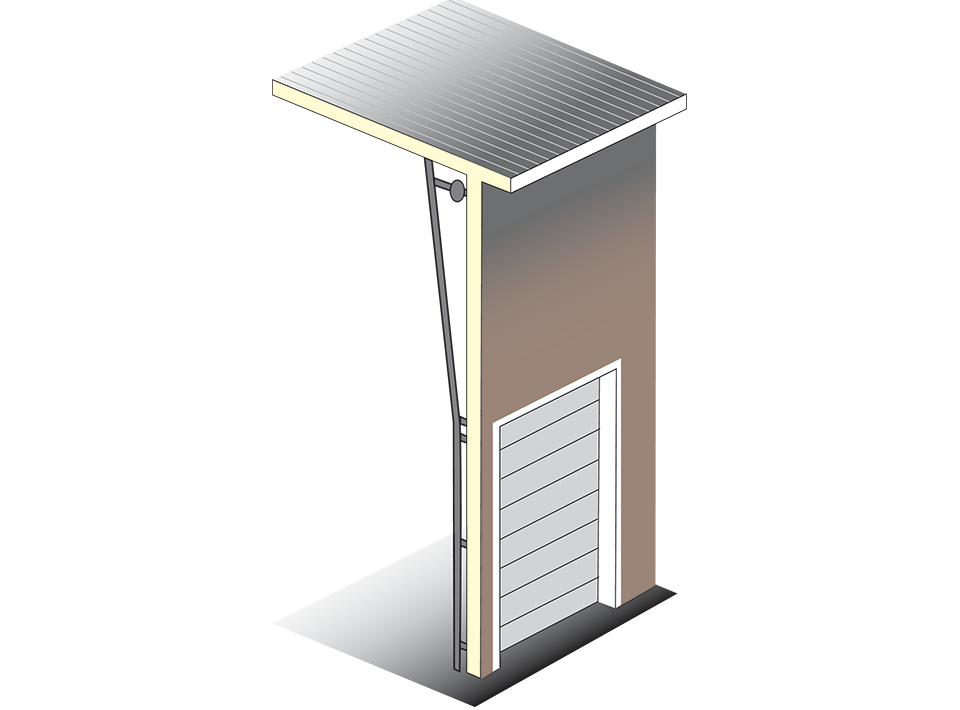 Rapid Install Veritical Lift for Commercial Garage Doors