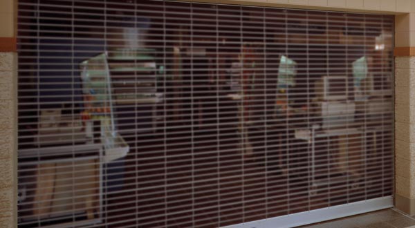 Amarr 4300 Series - Grille - Rolling Slat & Grille Commercial Door