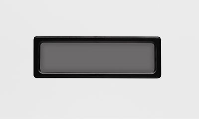 24" x 8" tempered insulated