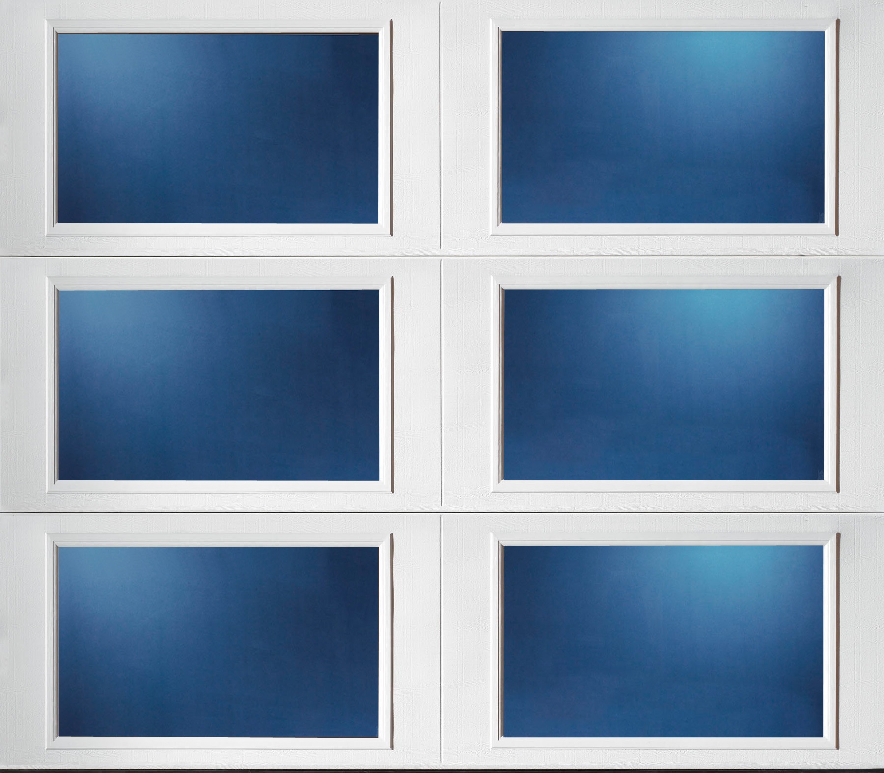 a group of square windows