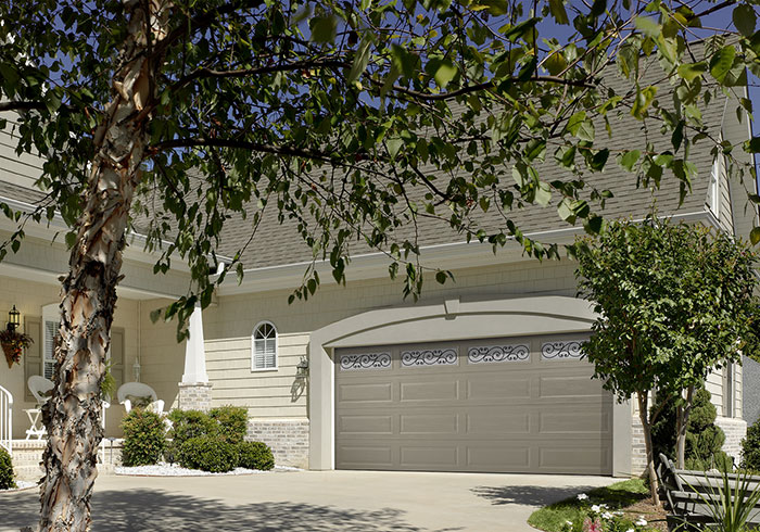 Heritage Long Panel Sandstone Garage Door