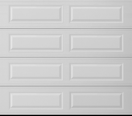 lincoln long-panel closed-lp true-white Garage Door